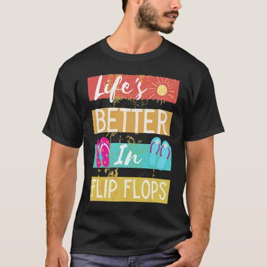 In Flip Flops 1 T-shirt (Voorkant)