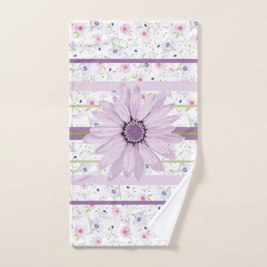 in Flowers Bad Handdoek (Handdoek)