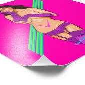 in Fluor we Trust Foto Afdruk (Hoek)