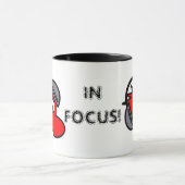 IN FOCUS! Keramische mok hoofdtelefoongast (Midden)
