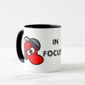 IN FOCUS! Keramische mok hoofdtelefoongast (Voorkant links)