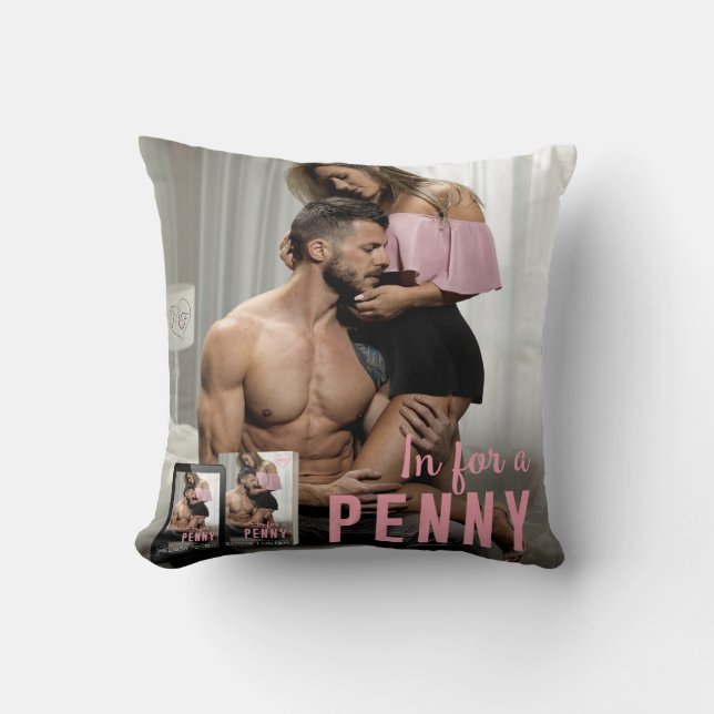 In for a Penny Worpkussen Kussen (Voorkant)