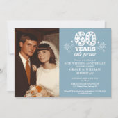 In Forever 60th Wedding Jubileum Foto Kaart (Voorkant)