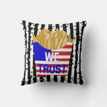 In Fries We Trust Kussen 