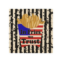 In Fries We Trust Kussen