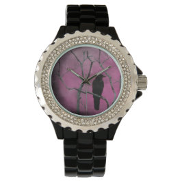  in Fuchsia Horloge