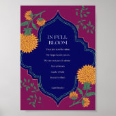 In Full Bloom Poster (Voorkant)