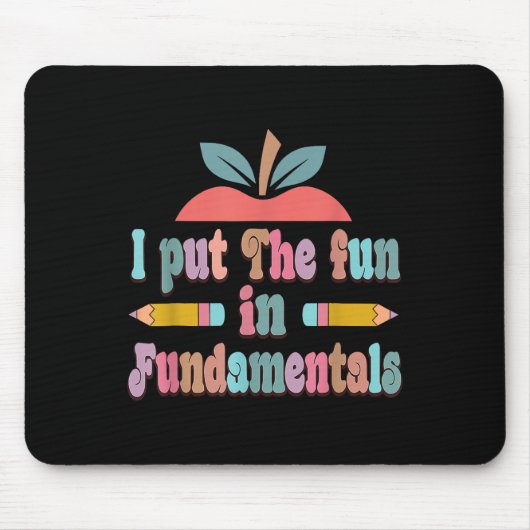 In Fundamentals - Fun Teachers Day Muismat (Voorkant)