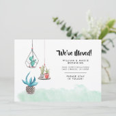 In Garden Cacti hebben we een nieuw adres verplaat Aankondiging (Staand voorkant)