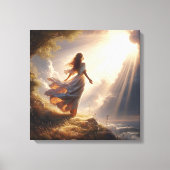 In Gebed 4 Canvas Afdruk (Voorkant)