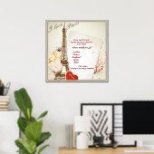 In gebed kun je overal Poster gebruiken (Thuiskantoor)