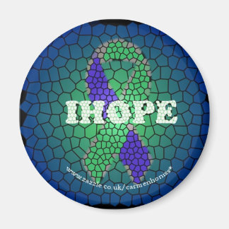 In gebrandschilderde Windows-kopie Magneet