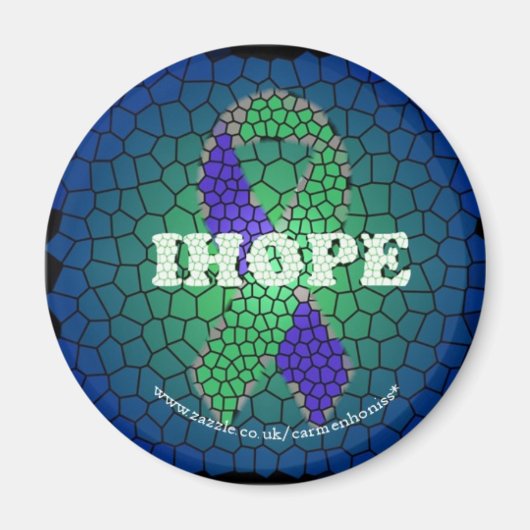 In gebrandschilderde Windows-kopie Magneet (Voorkant)