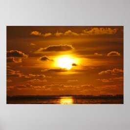 In Gedanken barfuß am Strand.. Poster