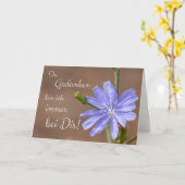 In Gedanken bin ich immer bei Dir! Kaart (Gele Bloem)