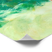 In geel dress omhoog poster (Hoek)