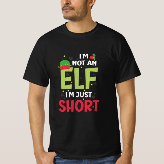 In geen elf familie kerst pjs matching t-shirt (Voorkant)