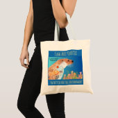 In geen plastic otter tote bag (Voorkant (product))