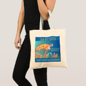 In geen plastic schildpad tote bag (Voorkant (product))
