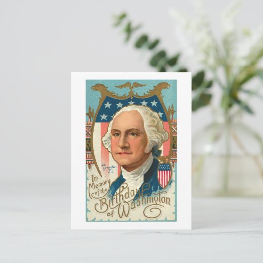 In geheugen briefkaart (Staand voorkant)