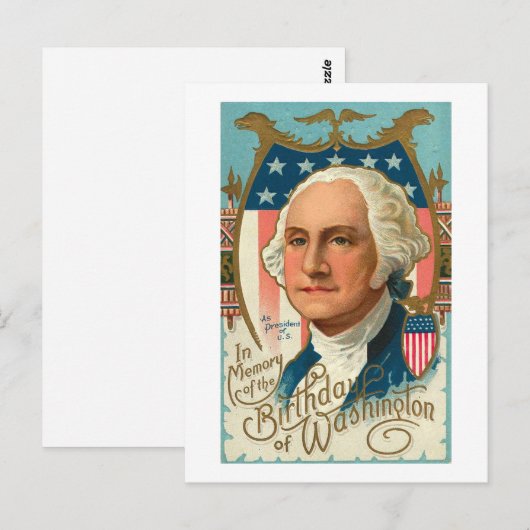 In geheugen briefkaart (Voorkant / Achterkant)