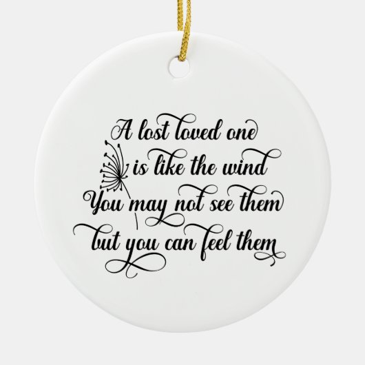 In geheugen keramisch ornament (Voorkant)