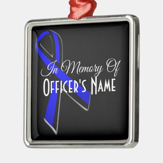 IN GEHEUGEN VAN FALLEN OFFICER ORNAMENT (Links)