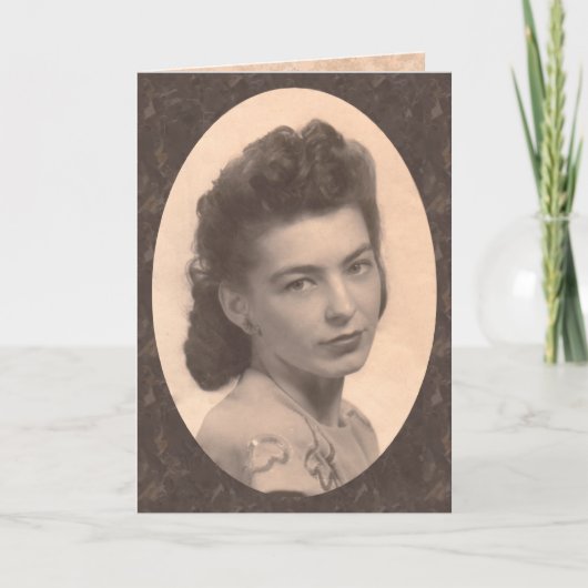 In Geheugen van Moeder Kaart (Voorkant)