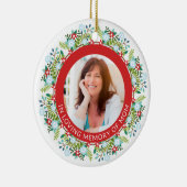 In Geheugenkerstboomversiering Keramisch Ornament (Rechts)