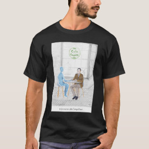 In gesprek Alan Turing en Friend T-shirt