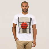 IN GEVAL VAN CARDIAC ARREST PUSH HIER T-SHIRT (Voorkant volledig)