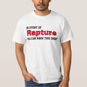 In geval van een Rapture-shirt T-shirt