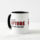 In geval van verkrachting Christelijke koffie-Mok Mok (Voorkant links)