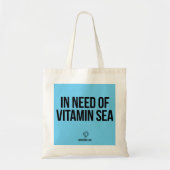 In geval van vitamine Zee Canvas tas (Voorkant)
