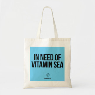 In geval van vitamine Zee Canvas tas