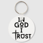In God vertrouw ik Sleutelhanger (Voorkant)
