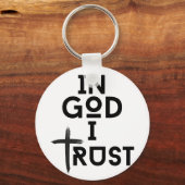 In God vertrouw ik Sleutelhanger (Voorkant)