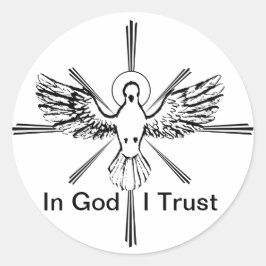 In God vertrouw ik Sticker