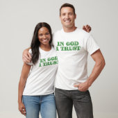 In God vertrouw ik T-shirt (Unisex)