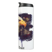 *~* In God vertrouwen we AP16 Bacd EAGLE Patriotti Thermosbeker (Geroteerd rechts)