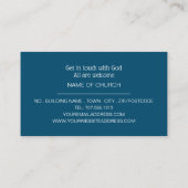 In God vertrouwen we, Crucifix, Christendom, Relig Visitekaartje (Achterkant)