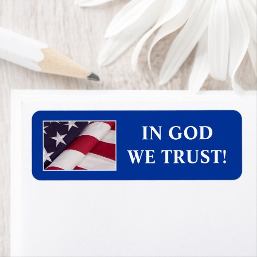 IN GOD VERTROUWEN WE! ETIKET (Insitu)