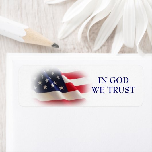 IN GOD VERTROUWEN WE ETIKET (Insitu)