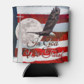 In God vertrouwen we Koelbox Blikjeskoeler (Voorkant)