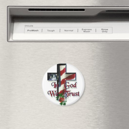 In God vertrouwen we Magneet (Insitu (Vaatwasser))