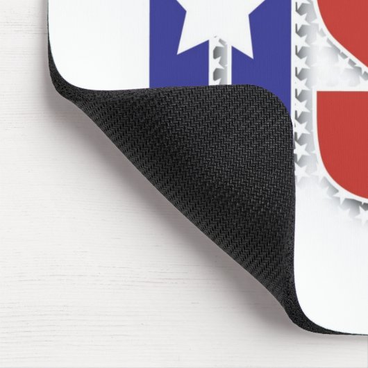 In God vertrouwen we mousepad Muismat (Hoek)