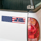 In GOD vertrouwen we op bumperstickers (Op Truck)