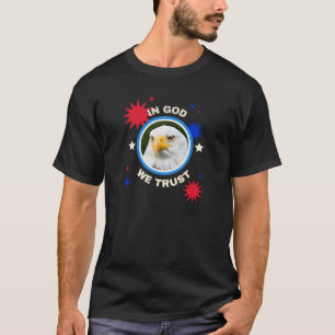 IN GOD VERTROUWEN WE OP PATRIOTTEN T-SHIRT