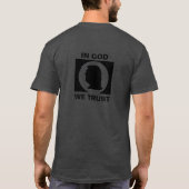 In God vertrouwen we op Trump T-shirt (Achterkant)