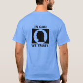 In God vertrouwen we op Trump T-shirt (Achterkant)